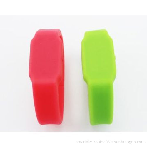 Bracelet Watch USB Flash Drive with 64MB to 128GB Capacity, Colorful, Grade A, 3-year Warranty